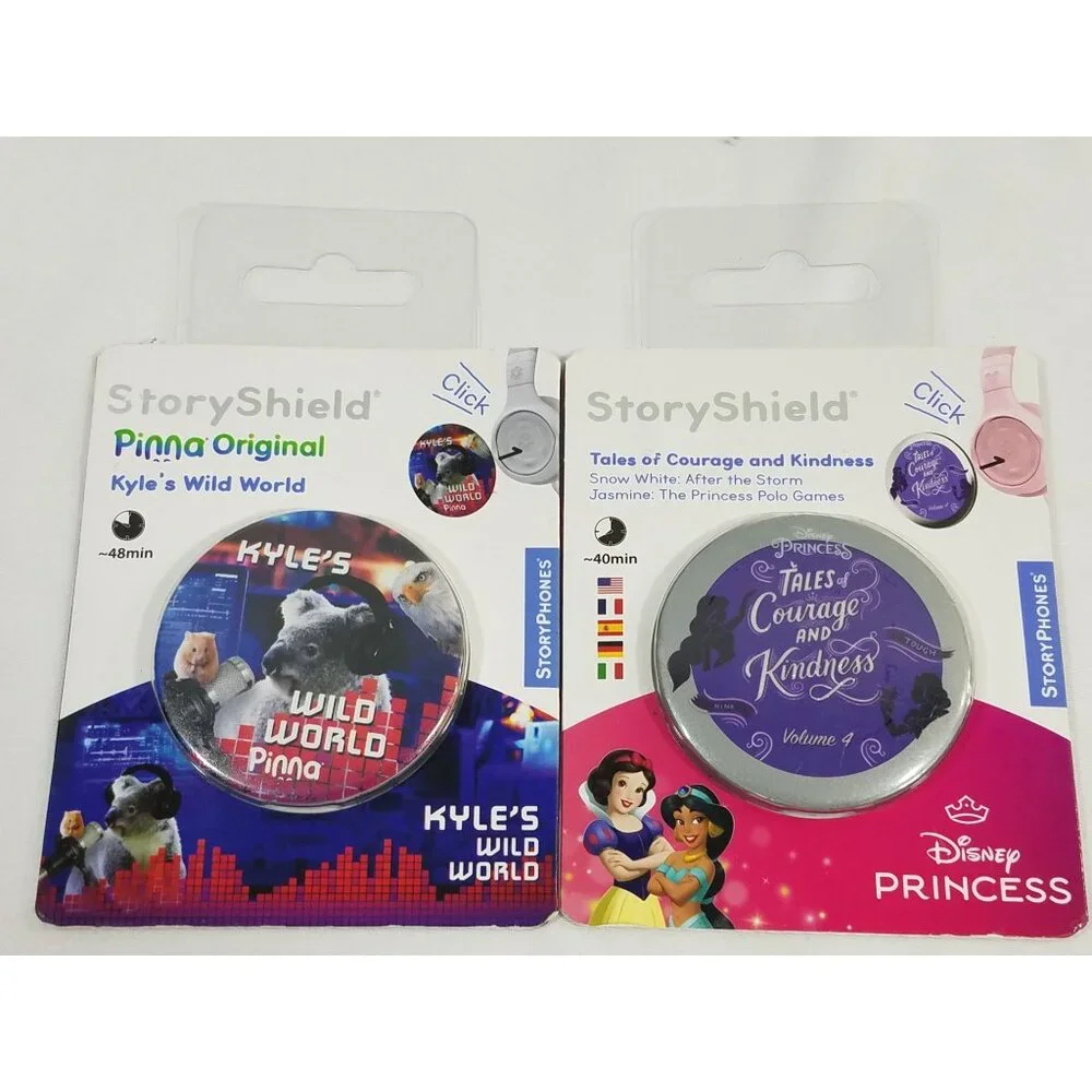 Storyshield Lot Of 4 For Storyphones Storytelling Headphones for Kids New Sealed